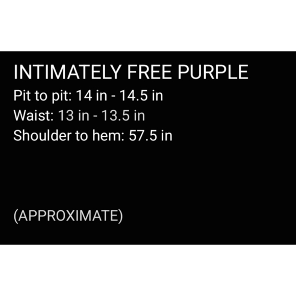 INTIMATELY FREE PEOPLE Purple Floral Maxi Slip Sundress with Plunge Neckline - Picture 16 of 16